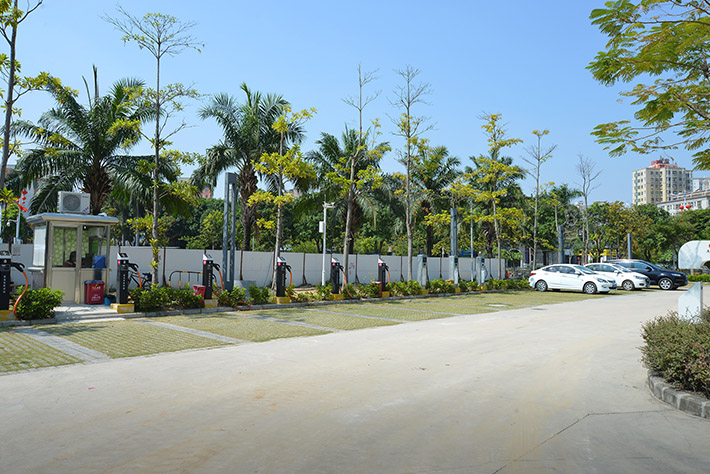 强荣东公交总站充电站工程