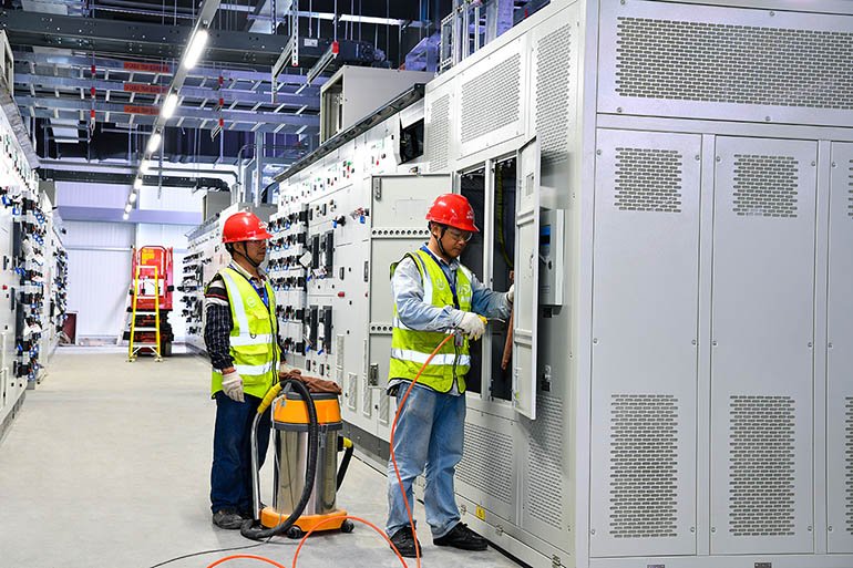 广州富士康超视堺（康宁项目）电气安装工程32X1600KVA高压配电工程